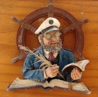 A seafarer at work on board, illustrating the modern, collaborative relationship between senior and junior officers
